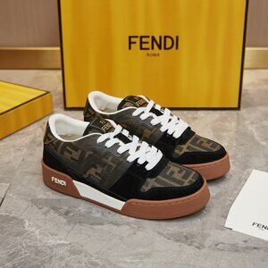Fendi Match FF Jacquard Low-Top
